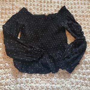 Off the shoulder blouse